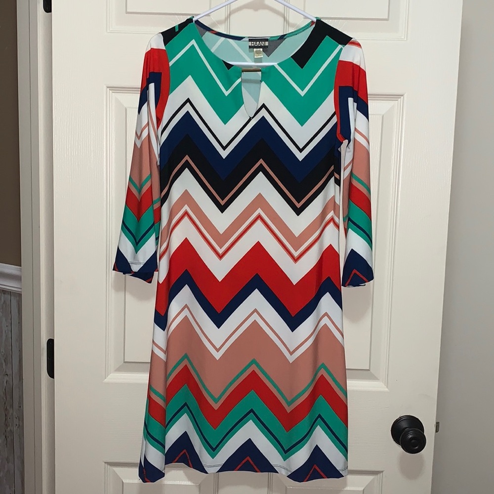 Size Small Haani Chevron Dress